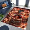 1pc Naruto Vs Pain Carpet Rug for Bedroom Living Room Decor Sofa Home Game Area Rug Non-slip Floor Mat. D7270114