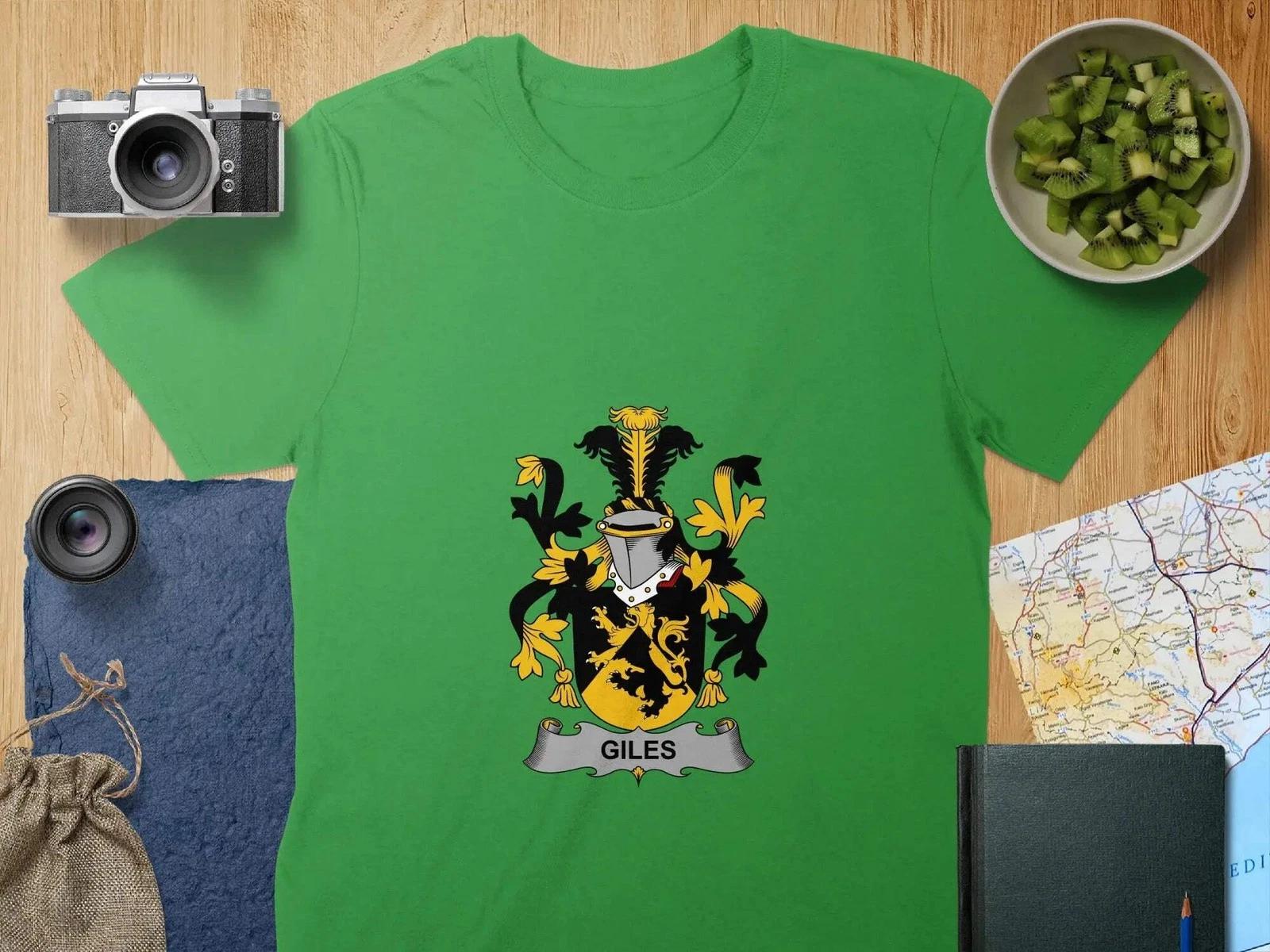 Giles Coat Of Arms Irish T-Shirt 2XL