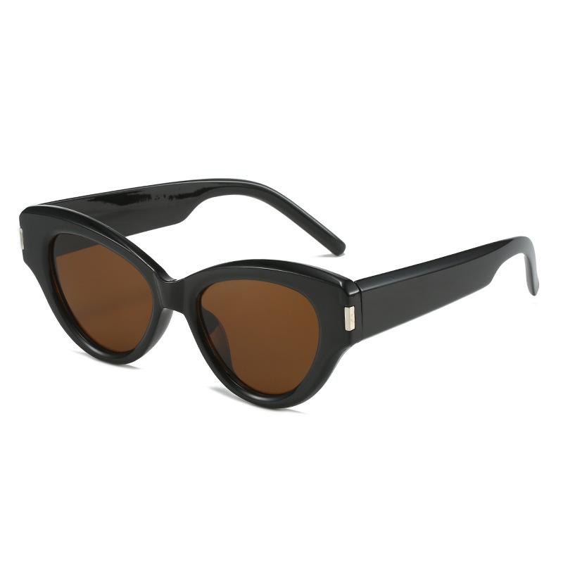 New Cat Eye Sunglasses French Fashion Same Glasses Personalized Internet Celebrity Catwalk Sunglasses Women