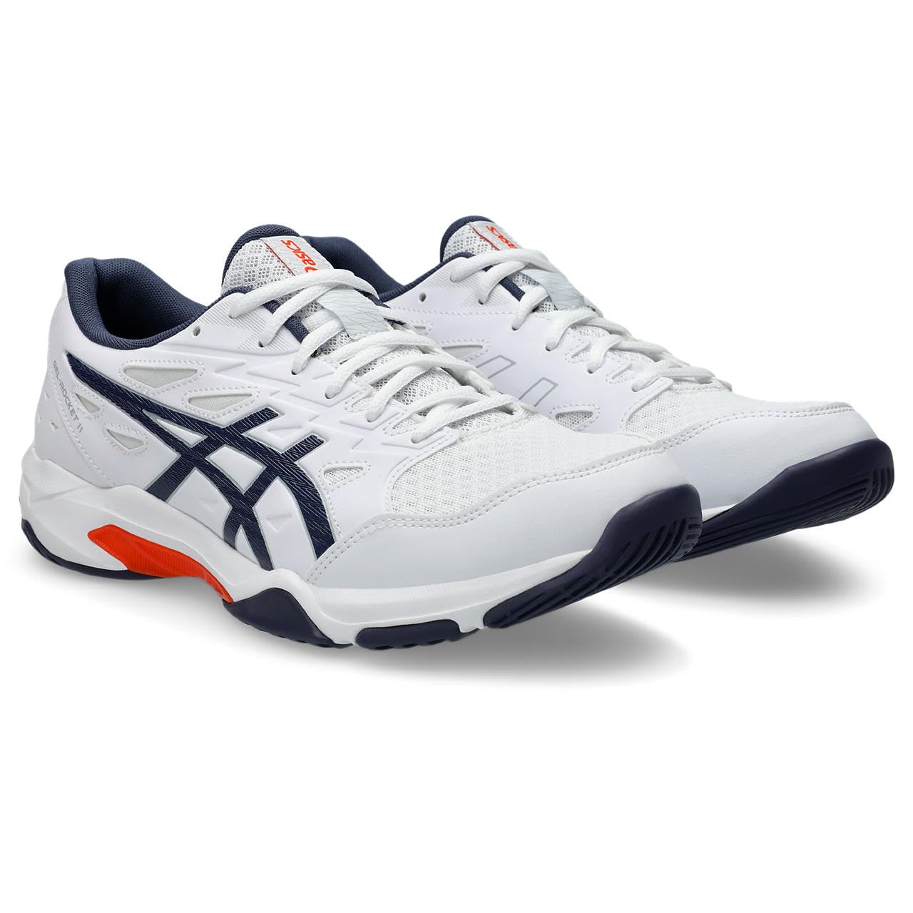 

Волейбольные кроссовки 11 1073A065 Унисекс 104 см 2E [Asics] GEL-ROCKET (Белый/Индиго Туман) +27,5