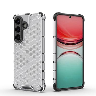 Przezroczyste etui na telefon dla Samsunga Galaxy S26 Etui pancerne o strukturze plastra miodu na tył dla Samsunga S26Plus S26 Ultra Pokrowiec dla Samsunga S26 Etui