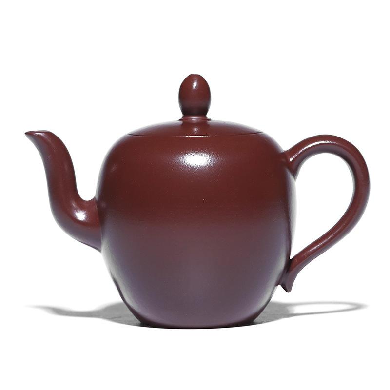

Yixing Zisha Teapot Yu Ru Pot Handmade Kungfu Teapot Purple Clay Chinese Tea Pot темно-фіолетовий колір
