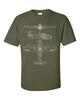 F4F Wilat TShirt Technical Drawing Blueprint Fighter USAF WW2 Shirt