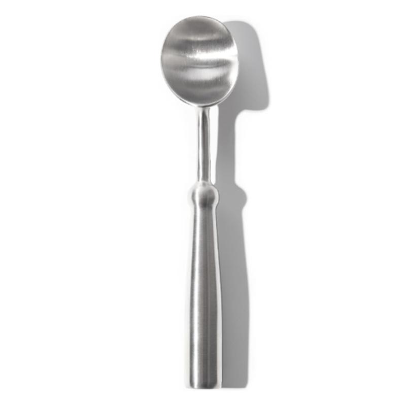 

A95I-304 Stainless Steel Ice Cream Scoop, Ergonomically Designed Handle For Comfort,One-Piece Design Ice Cream Scoops срібний