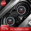 Car Hot XR Car Anti Slip Coaster Anti-noise Water Cup Pad Cushion Car Goods For Honda Civic Fit Jazz Accord Pilot Passport Ste