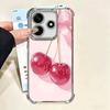 Cherry Bow Sweet Soft Phone Case For Xiaomi Poco X7 X8 Pro Max X6 X5 X3 F8 Ultra F7 M8 M7 M5S Redmi 15C 15A 15 14C 13C 12C 13 12