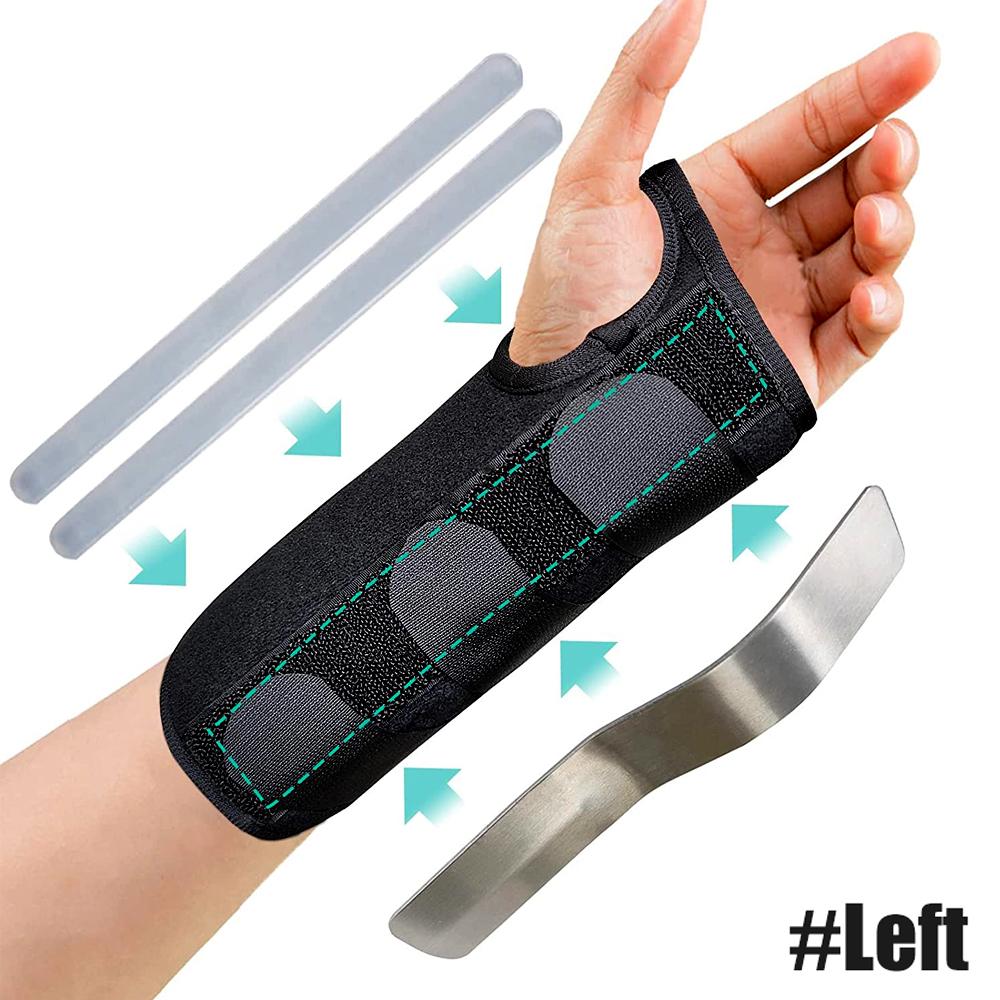 

1 Pc Carpal Tunnel Wrist Brace For Men And Women Day Night Therapy Support Splint Relief Of Arthritis Wrists Arm Thumb Hand Pain