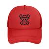 Kawaii Onepieces Tony Tony Chopper Trucker Hat Adult Fitted  Mesh Baseball Caps Polyester Adjustable Racing Cap