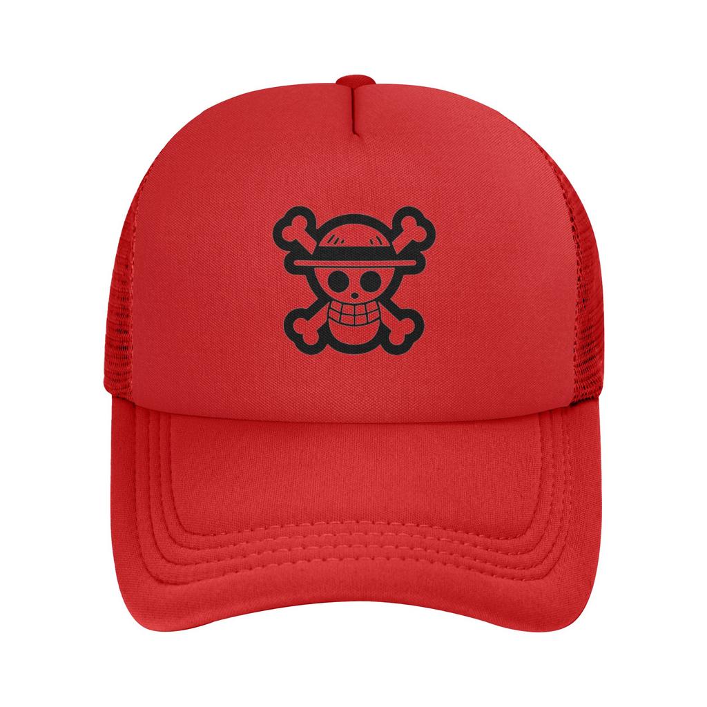 Kawaii onepieces Tony Tony Chopper Trucker Hat Adult Fitted Mesh Baseball Caps Polyester Adjustable Racing Cap