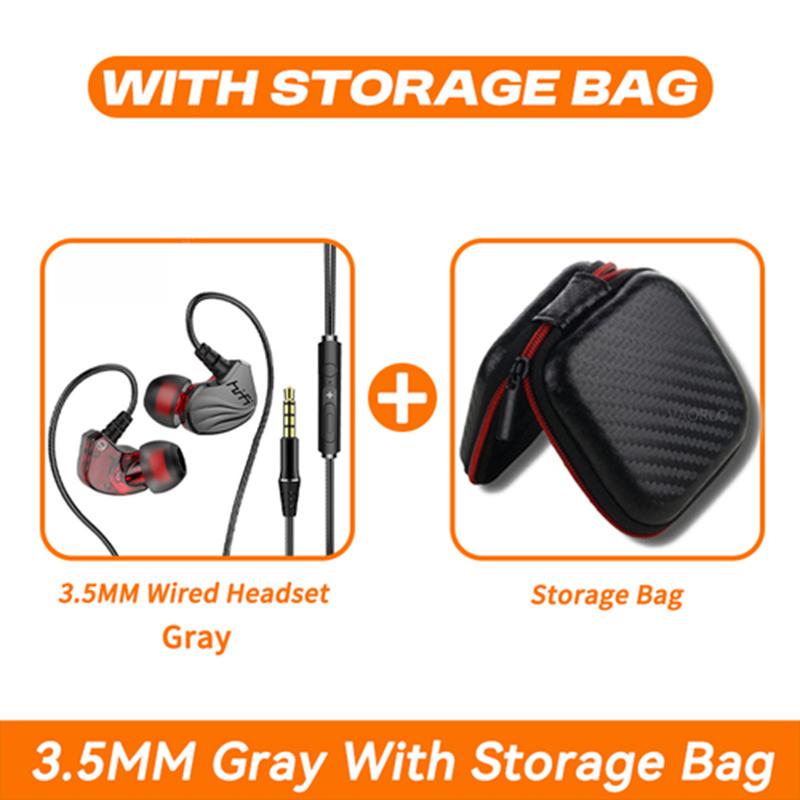 Wired Earphone 3.5mm AUX/Type C In-Ear HIFI 6D Surround Bass In-Ear Game Music Headsets With MIC For Samsung Huawei Xiaomi PC