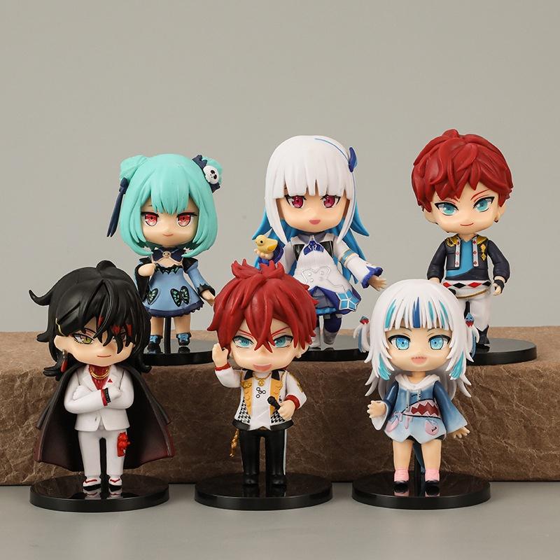 High-quality Pvc Virtual Idol Figure 6 Varieties Of Collectible Toys For Anime Fans Characters)