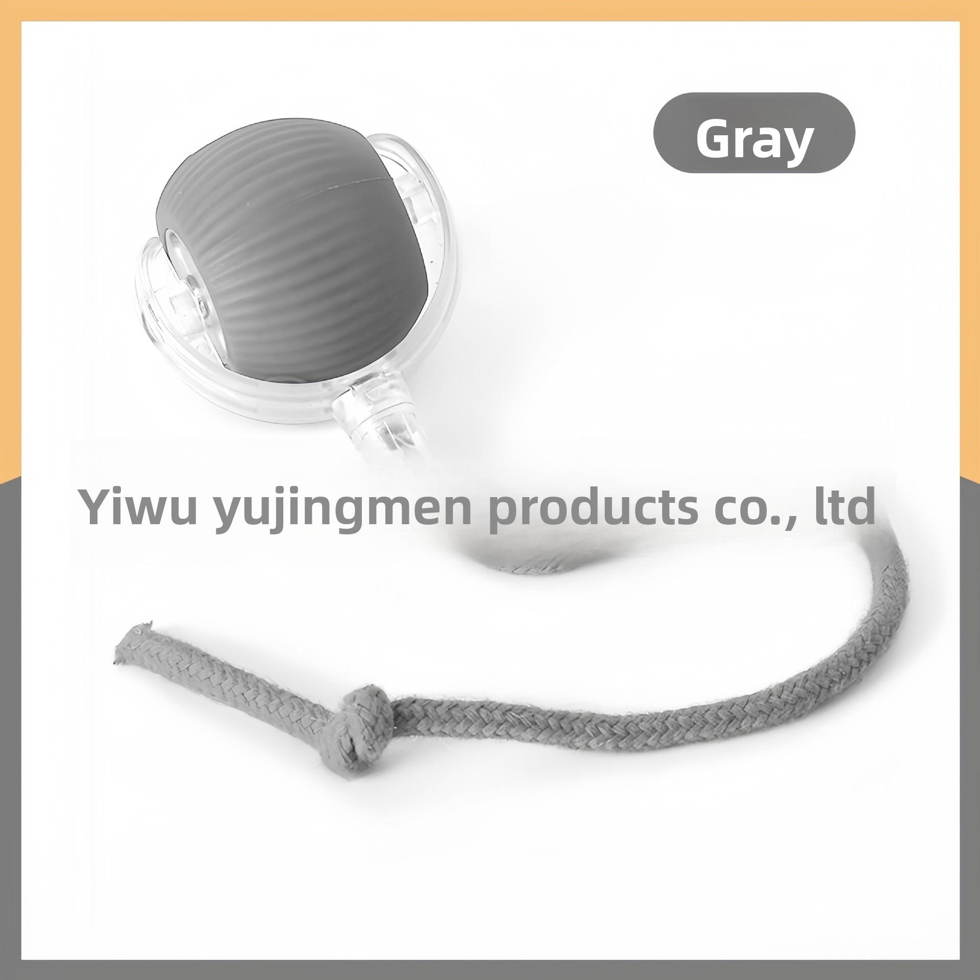 

Забавный кошачий шар для самоудовлетворения Автоматическая игрушка для домашних животных для кошек и собак, Разноцветные варианты, Регулировка трех скоростей, В коробке Smart Wake-up серый