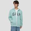 GAP Unisex 2026 Spring Logo Embroidered Loose Fit Zip-up Hoodie
