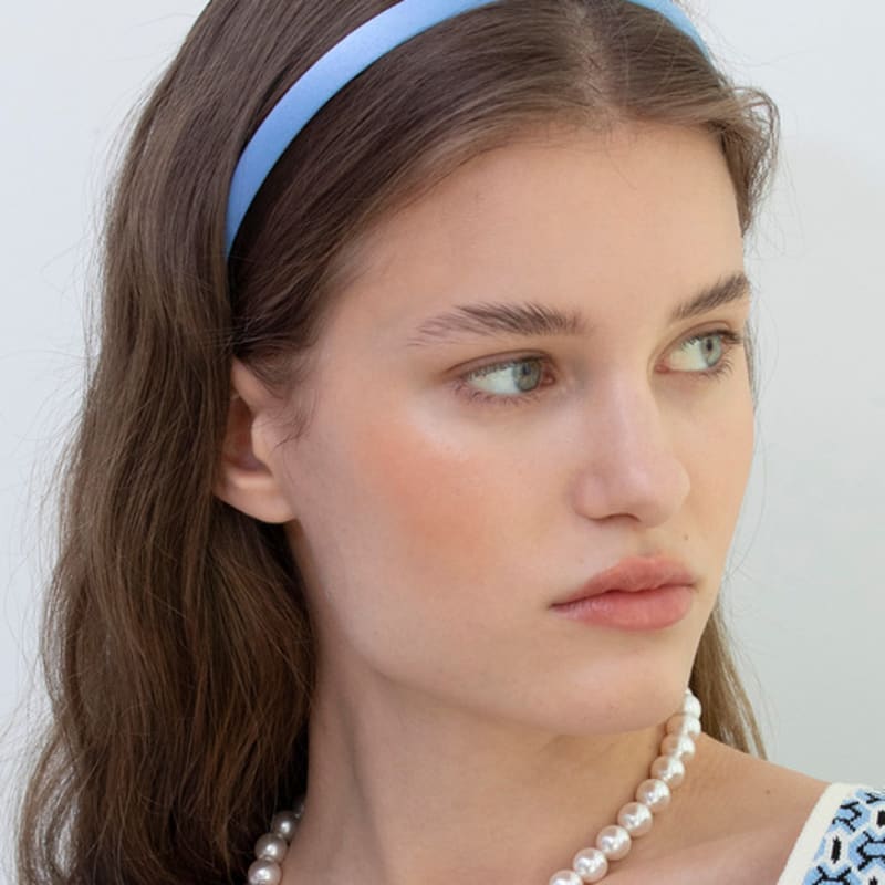 FANTASTIC PLANET Satin Logo Hairband 13mm (6colors)