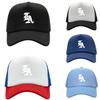 Los Angeles Printed Adjustable Baseball Cap Classic Snapback Dad Hat Breathable Mesh Hat Golf Fishing Outdoor Sun Cap