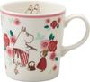 Moomin Diameter X 9cm Height Moomin Print Perfect Moominmamma and Little Made In Yamaka Mug, Pink, 8.5cm (300ml), Box, Gift, My, Japan, Shoten,