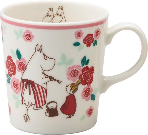 

Мумин Диаметр x 9см Высота Принт Мумин Идеально Муминмама и Маленькая Сделано в Ямака Кружка, Розовая, 8,5см (300мл), Коробка, Подарок, Мой, Япония, Шотен, розовый