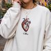 Minimalist Japanese Anatomical Heart Shirt | Simple Japan Style Graphic T-Shirt