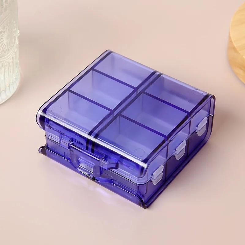 New Daily 12 Grids Portable Travel Premuim Pill Case Organizer Box Storage Container for Medicine Vitamin Supplement Fish Oils