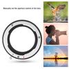 Aluminium Alloy Lens Adapter Ring for NIKON AI Lens to Fit for M42 Mounts Camera Body