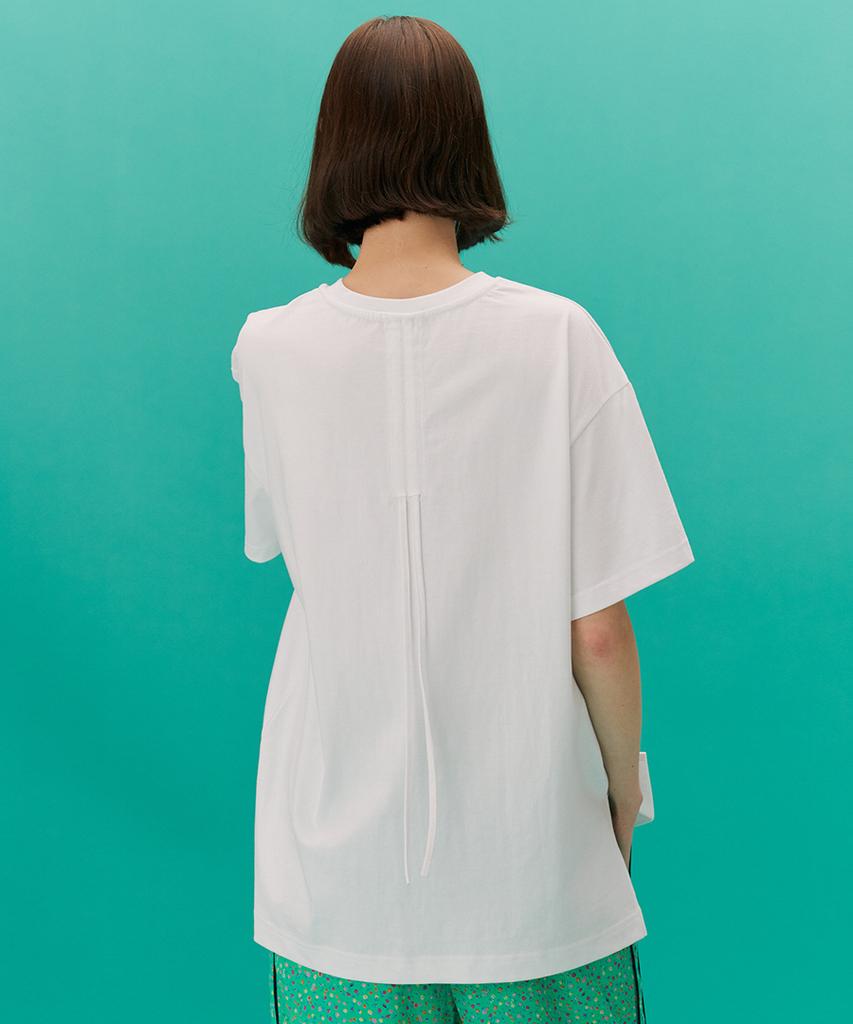 CETU Loose Fit Short Sleeve T-Shirt (White)