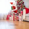 Electric Santa Climbing Rope Decoration, Climbing Santa with Music, Battery Operated Climbing Santas Claus, Funny Musical Christmas Tree Ornament,