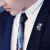 Dragon Retro Men's Collar Gift Badge Suit Accessories Brooch Pins Corsage Jewelry