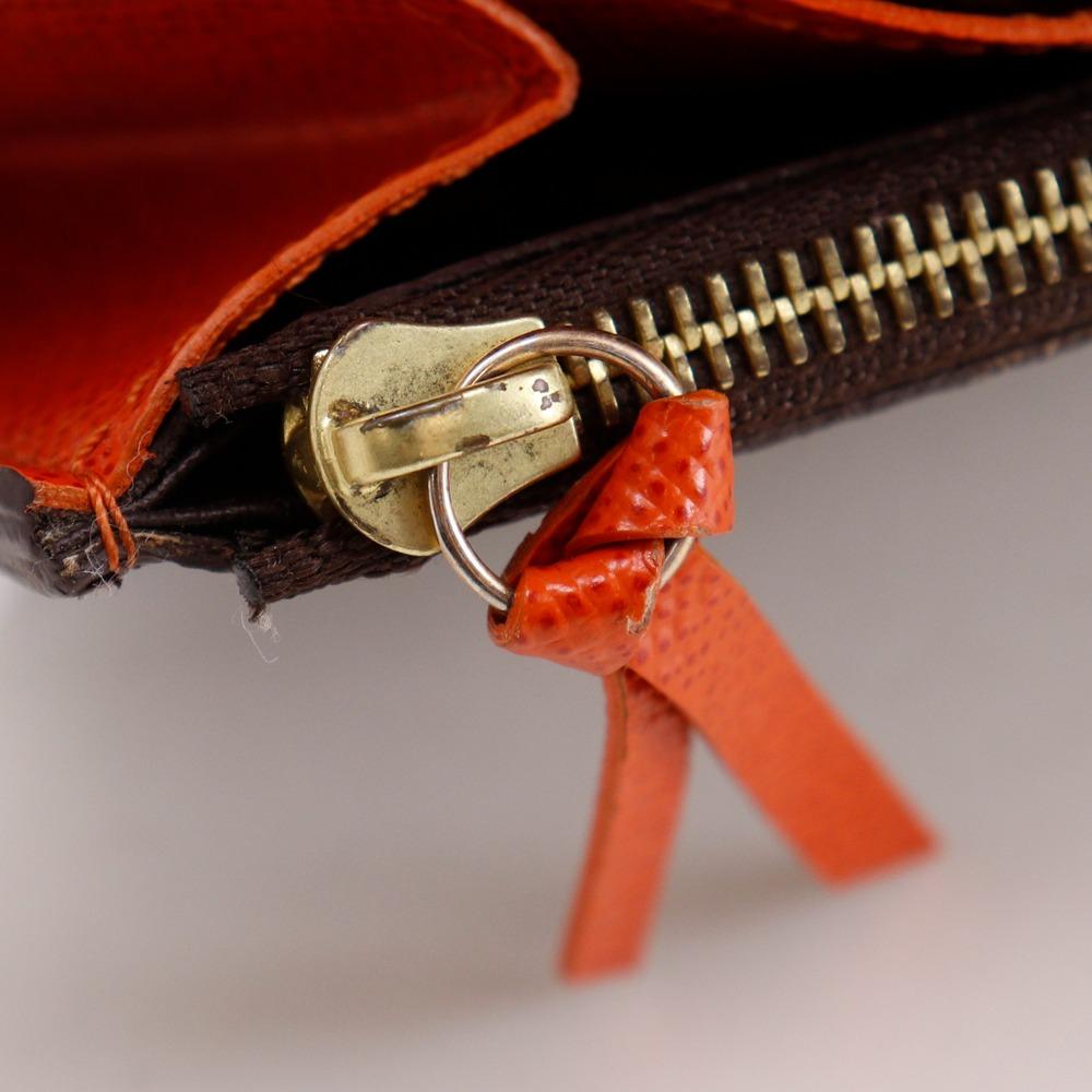 LOUIS VUITTON Emily Purse M62011 Brown / orange Monogram canvas Women Used