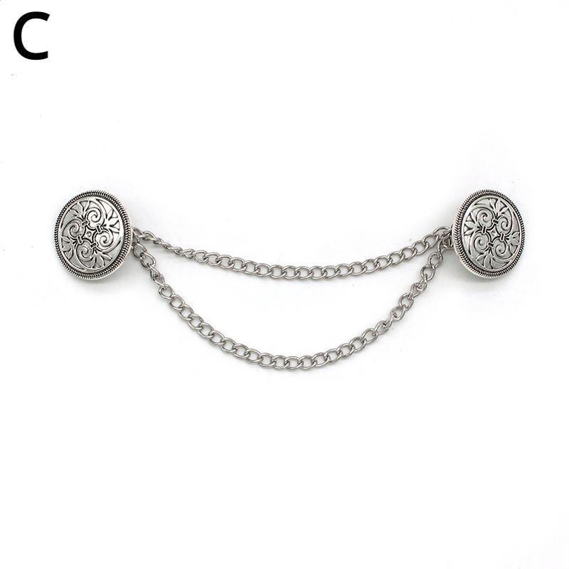 

Винтажная цветочная цепочка кардиган клипса леди ретро кисточка пряжки плащ воротник рубашки женщины брошь булавка ювелирные изделия C