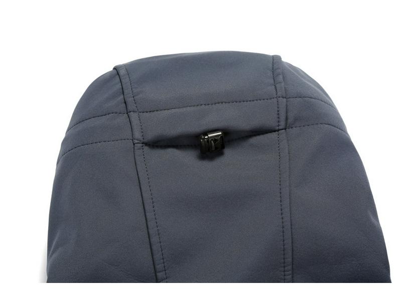 Little Bird's Men's Soft Shell Jacket with Velvet Lining - Autumn/Winter Windproof Waterproof Hiking Coat