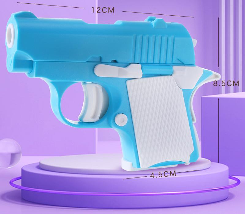 High-Standard 1Pc 3D Compact Size Building-Set-Kit Premium-Quality Gun Premium-Quality 1911 Superior-Grade Pistols Premium-Quality Hand OneSize синий