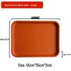 Abay Thickened Plastic Rectangular Serving Tray