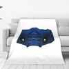 Mortal Kombat Sub-Zero Blanket Breathable Fleece Sofa Throw Blanket for Home Bedroom Outdoor Throws Bedspread Quilt