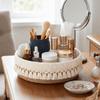 Cotton Rope Woven Storage Basket Bohemian Style Save Space Cosmetic Storage Basket with Tassel Large Capacity