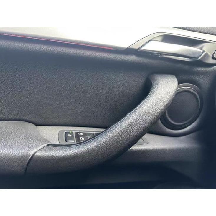 Black Interior Door Handle Cover Pull Trim For 2016- BMW F48 F49 F39 X1 X2