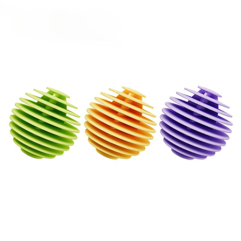 3 Stück Trocknerbälle, wiederverwendbar, antistatisch, Wäsche-Rührbälle für die Waschmaschine, verheddert sich nicht, macht Stoffe weich und verhindert Verfilzungen