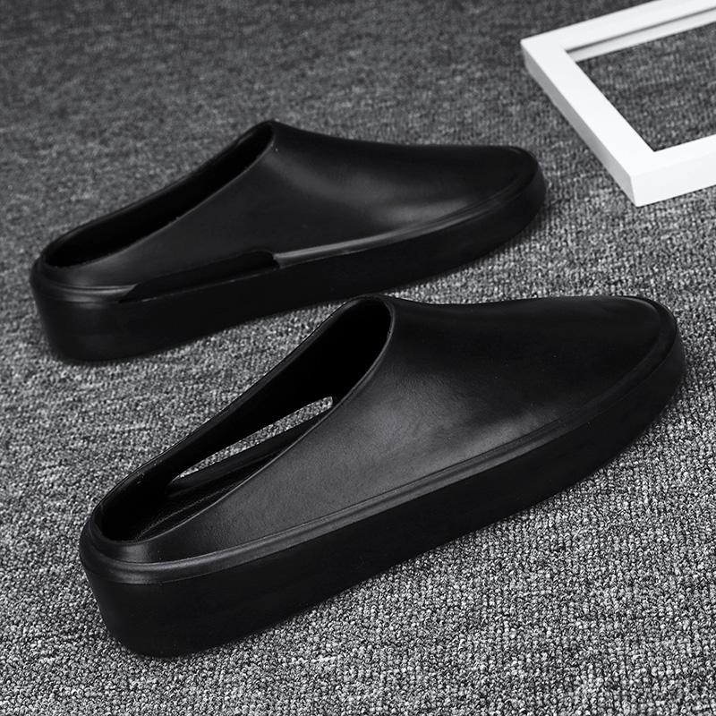 Fashion2024 Hot Sale New Men Slippers Flip Flops Man Beach Shoes Summer New Fashion Cool Outdoor Half Drag For Men Sandalias Hombre