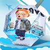 Hongye Kids' Cartoon Dual-Use Umbrella (Rain/Sun)