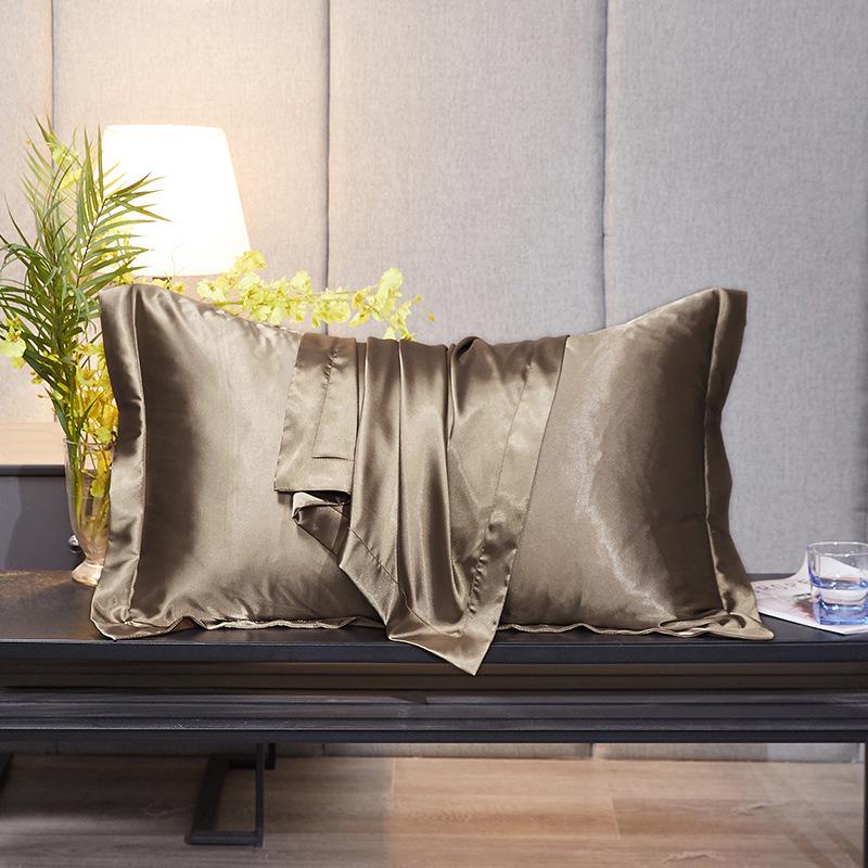 Silky Ice Satin Pillowcase - Imitation Silk