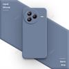 Simple Phone Case for Xiaomi Civi 5 Pro 5G Square Classic Shell Soft Original Internal Flocking Liquid Silicone Back Cover Funda