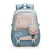 Matching Color Trendy Nylon Travel Backpack Lightweight Schoolbag Gift Kids