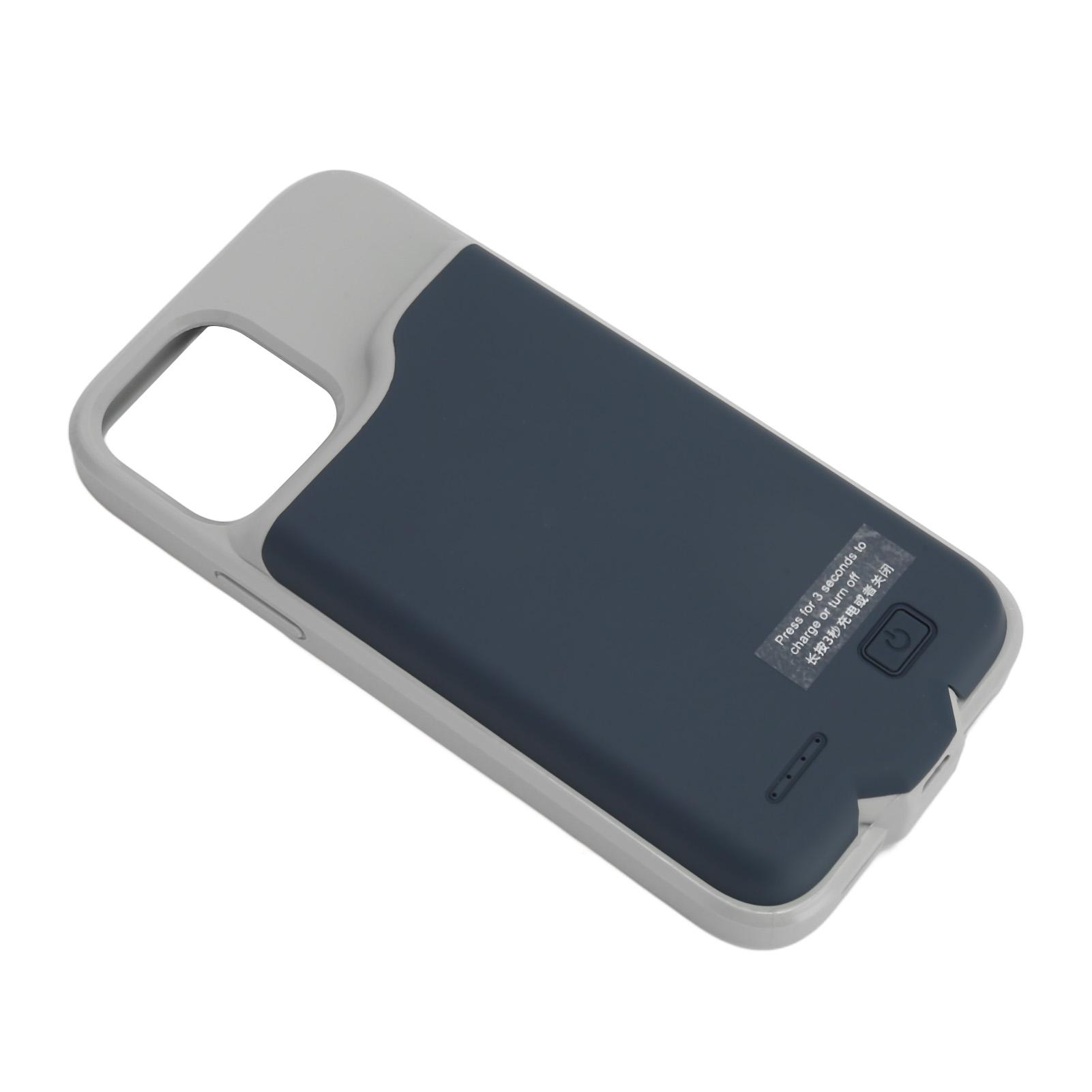 

6.1-дюймовый чехол для аккумулятора сотового телефона 5500 мАч сверхтонкий перезаряжаемый портативный защитный чехол для аккумулятора синий