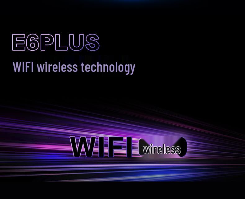 Console de jeu portable E6Plus Écran tactile HD 5", RK3566, Double système, Prise en charge WiFi et Screen Casting