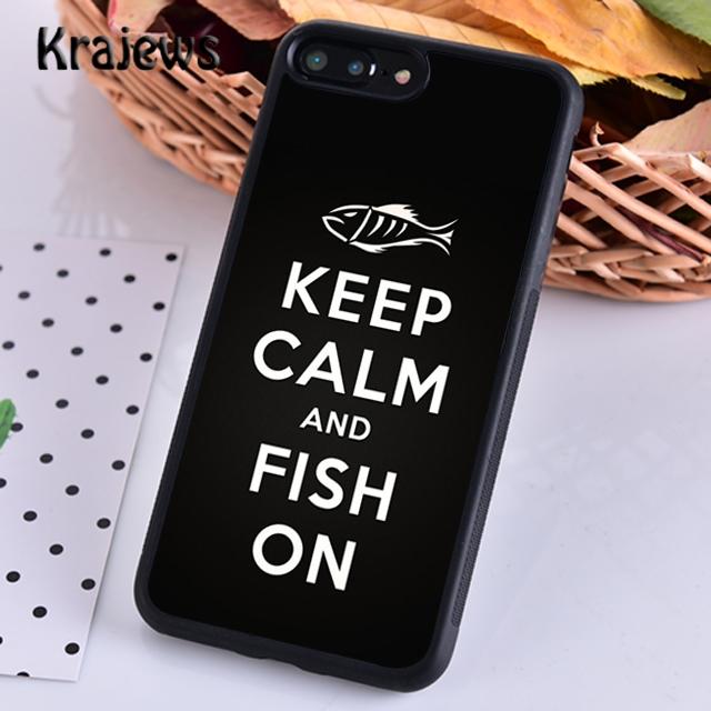 Krajews Hunting Fishing art fish box Phone Case Cover For iPhone 17 Air 16 15 14 plus 11 12 13 pro max coque Fundas