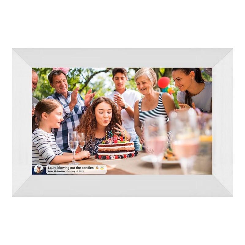 

10.1 Inch HD 16GB Big Storage Capacity Smart Electronic Image Album Digital Photo Frame WIFI Digital Picture Frame белый