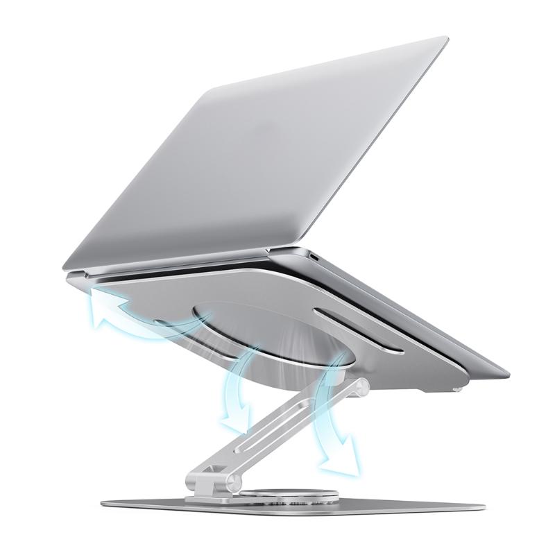 Tragbare Laptop-Halterung, höhenverstellbar, ergonomischer Notebook-Computer-Kühlständer für 11-17 Zoll