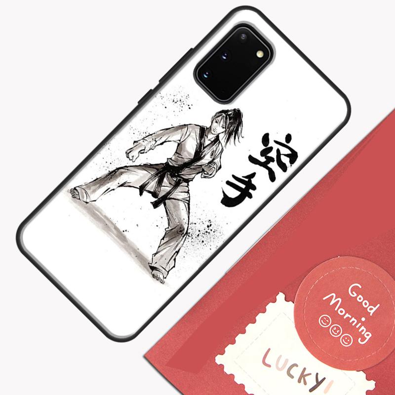 Kung Fu Karate Taekwondo Martial Phone Case For Samsung Galaxy S26 S25 S24 S20 S21 S22 S23 Ultra S10 Plus S25 FE Cover Shell
