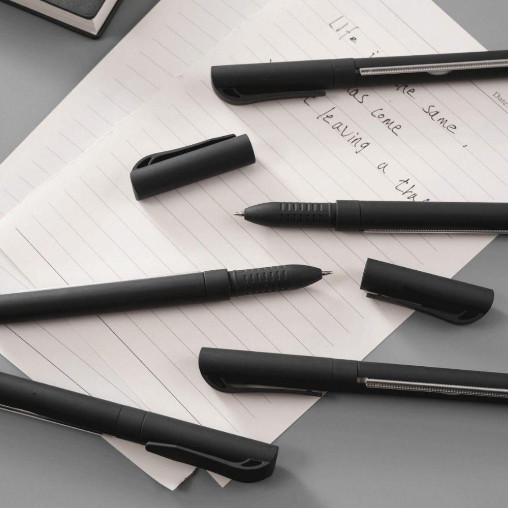 Exams and Notes Retractable Invisible Pen Educational Neutral Pen Pull Paper Pen Secret Information Black Notes Paper Pen