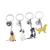 1 Pcs Women Bag Jewelry Pet Dog Golden Retriever Animal Dog Keychain Dog Pendant Pet Keyring Pet Keychain