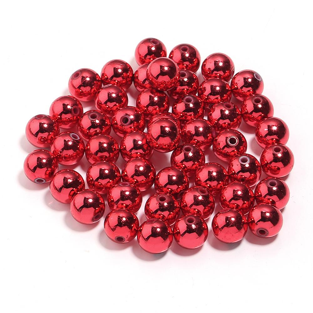 

50-100pcs/Lot 8 10mm Christmas Acrylic Beads for Jewelry Making Green Red Color Loose Spacer Beads DIY Bracelet Neckace Wholesal 6mm 200pcs червоний